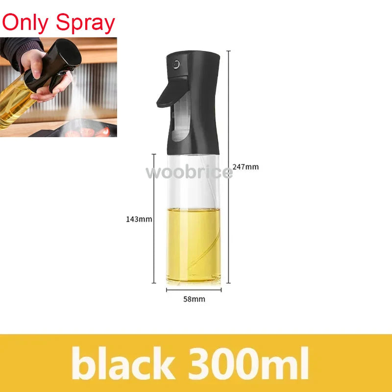 2in1 Kitchen Spray Oil Dispenser Oil Sprayer Polisher Or Only Spray for Air Fryer Salad Grilling Roasting Cooking Kitchen Acce