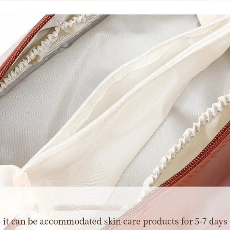 Cosmetics Storage Bag, Large Capacity, Portable, Ins, High-end, Internet Famous, New Travel Cosmetics, Toiletries Storage Bag